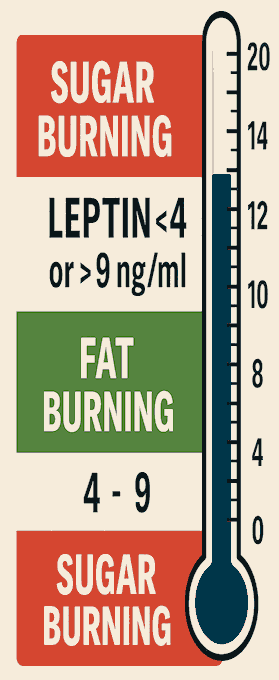 stay in the fat burning mode